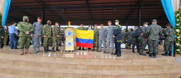 Embajadora en Honduras visita a la representación colombiana en la competencia internacional “Fuerzas Comando 2022”