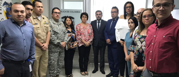 El Consulado de Colombia en Tegucigalpa conmemoró con la comunidad de connacionales el Día Nacional de la Memoria y la Solidaridad con las Víctimas