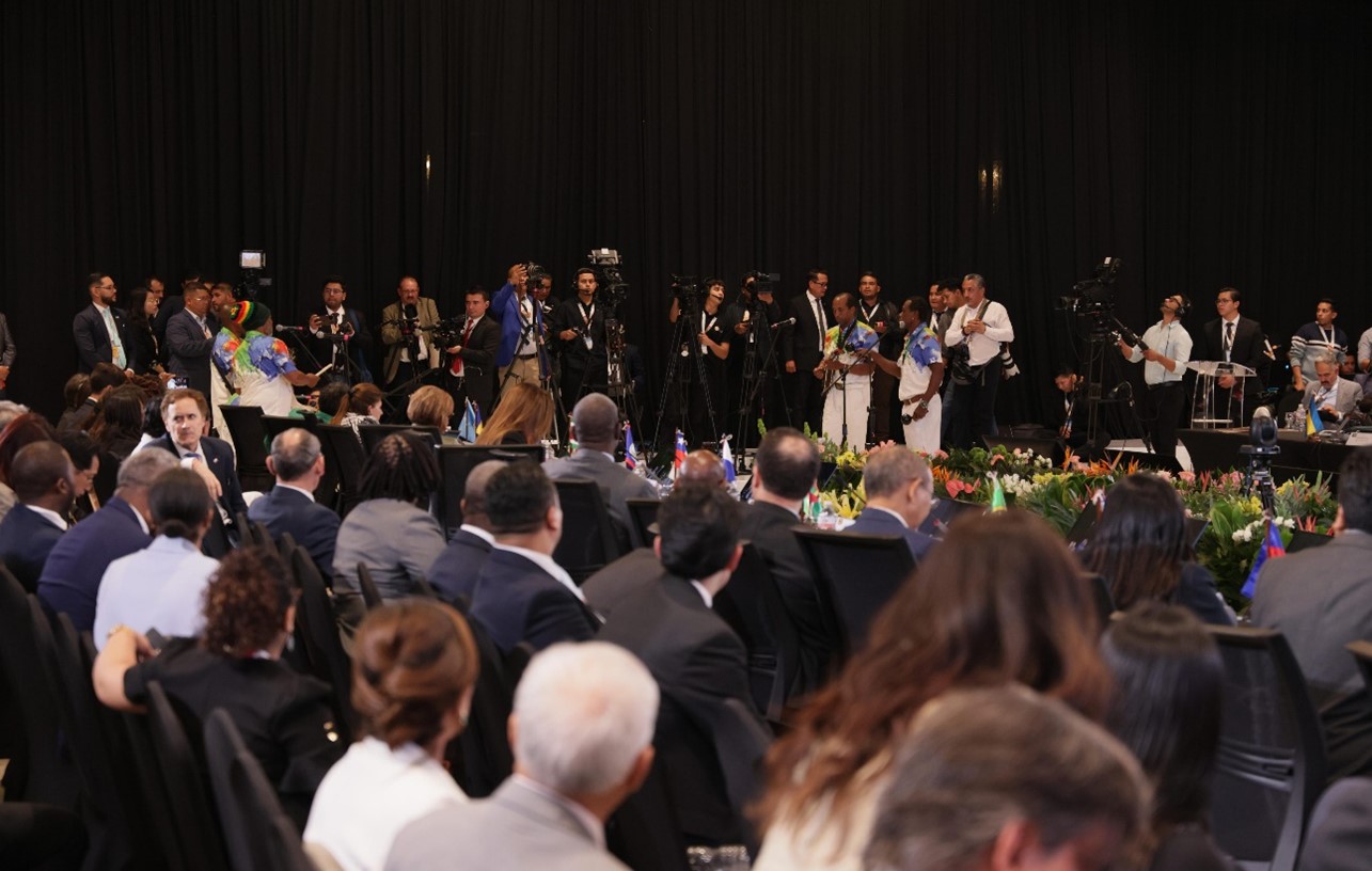 9 de abril de 2025- presentación Creole Group -Cortesía de la Presidencia de la República de Colombia