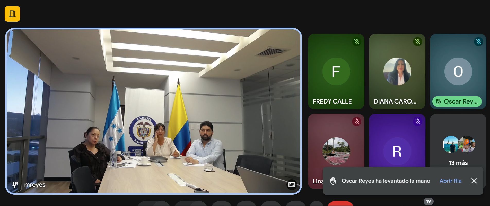 Embajada de Colombia en Honduras y su Sección Consular realizaron jornada de diálogo y rendición de cuentas con la comunidad colombiana