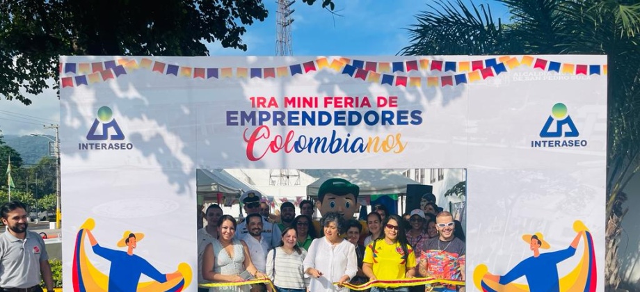 La Embajadora de Colombia en Honduras realizó una visita de trabajo a la ciudad de San Pedro Sula 