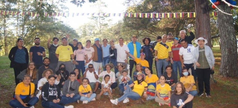 Embajada estuvo representada en el evento organizado por la recién constituida Asociación de Colombianos en Honduras