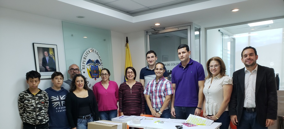 Concluye la jornada electoral en el Consulado de Colombia en Tegucigalpa 