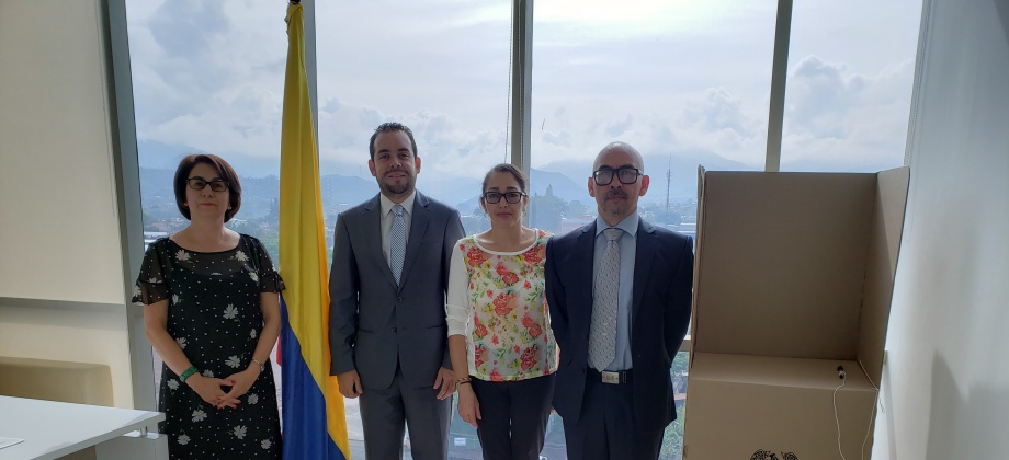 El Consulado de Colombia en Tegucigalpa inició el proceso electoral para Presidente y Vicepresidente de la República, que se realiza del 21 al 27 de mayo de 2018