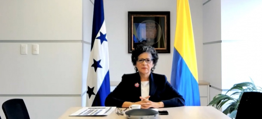 Rendición de cuentas 2021 de la Embajada de Colombia en Honduras