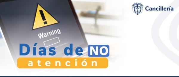 Embajada de Colombia en Honduras y su sección consular no tendrán atención al público del 4 al 6 de octubre de 2023
