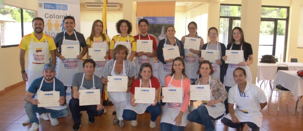 En la sede del Consulado de Colombia en Tegucigalpa se realizó el Taller de Cocina: Tradiciones Navideñas Colombia